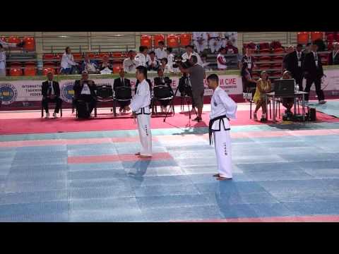 Sungri Kang (JAP) v Dovas Pano Panagiotis (GRE) - Male IV Dan Pattern Final