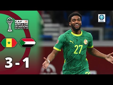 PSG-Youngster Mbaye macht den Deckel drauf! Senegal zieht ins Viertelfinale ein | Senegal - Sudan
