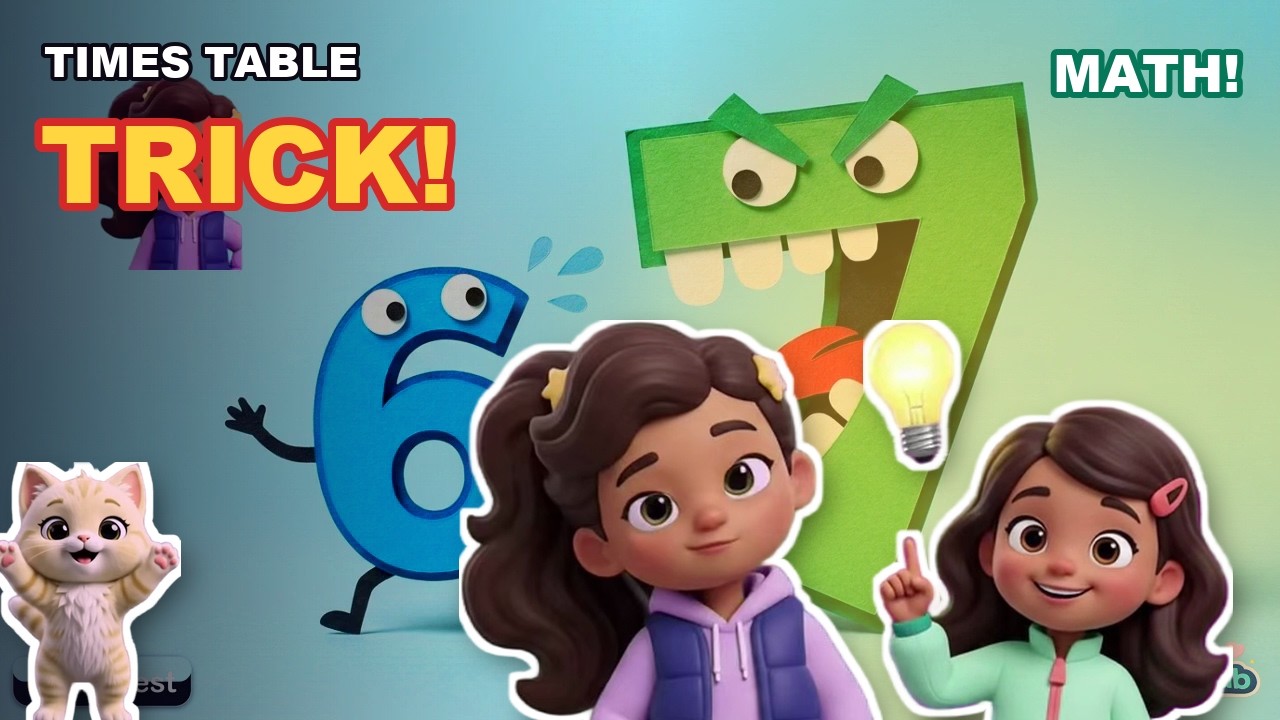 The 9 Times Table Finger Trick! | Math for Kids