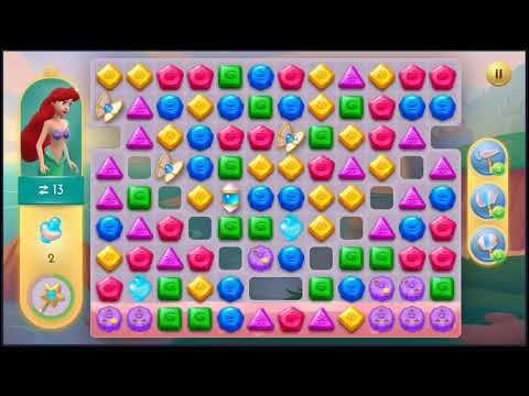 Disney Princess Majestic Quest Level 209 - NO BOOSTERS + FULL STORY 👸 | SKILLGAMING ✔️