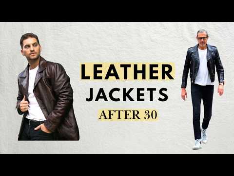 How to Style a Leather Jacket for Men