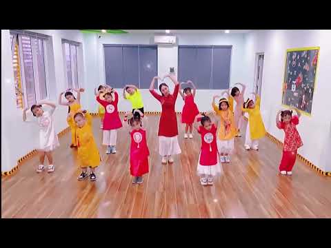 Long phụng sum vầy - Em chào Tết | Nhảy | Kid Dance | MK Dance Studio