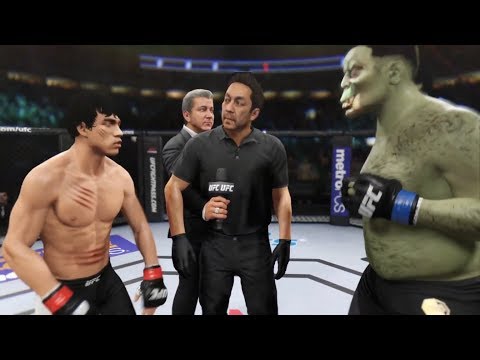 Bruce Lee vs. The Orc (EA Sports UFC 2) - Epic Battle 💯 🐲 - Dragon Fights 🐉