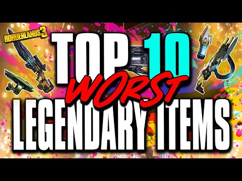 Borderlands 3 | Top 10 WORST Legendary Items