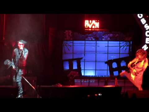 Marilyn Manson -  Mobscene live Susquehanna Bank Oct 19 2012