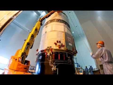 ATV-5 last preparations (timelapse)