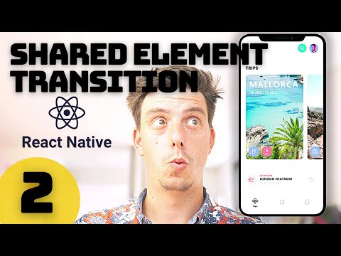 React Native Shared Element Transition React Navigation V5 - Episode 2