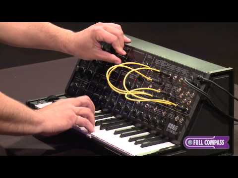 Korg MS-20 Mini Monophonic Analog Synthesizer Overview | Full Compass