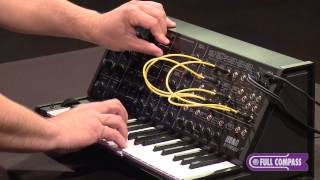 Korg MS-20 Mini Monophonic Analog Synthesizer Overview | Full Compass