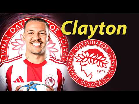CLAYTON Silva ● Welcome to Olympiacos 2026 🔴⚪️🇧🇷 Best Goals & Skills