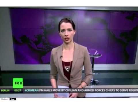 Russia Today anchor Abby Martin speaks out about Ukraine 3/3/2014