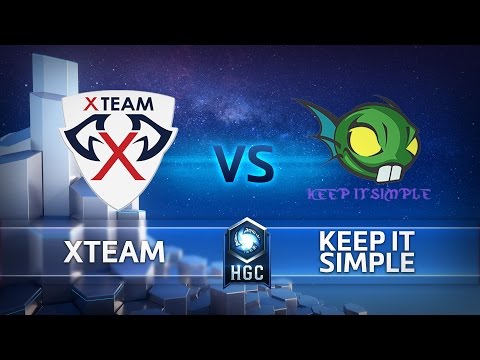 HGC China - Phase 1 - Game 3 - KIS vs XTeam