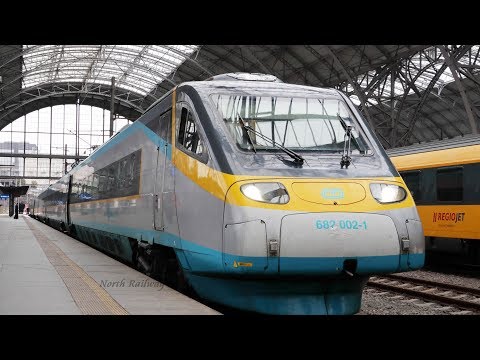 [Pendolino] SuperCity ČD Class 680 For Ostrava hl.n. | Praha hl.n.
