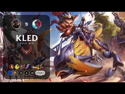 Kled Mid vs Yone - EUW Grandmaster Patch 13.6