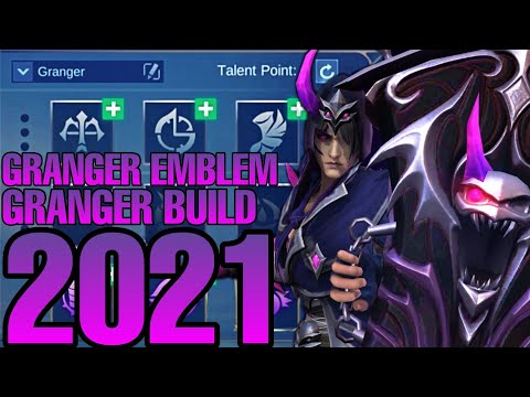 GRANGER EMBLEM AND BUILD SET 2021 | GRANGER HELLBRINGER SKIN REVIEW - MOBILE LEGENDS BANG BANG