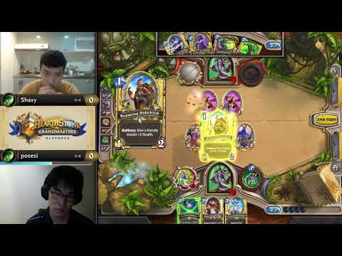 Shaxy vs posesi - Group A Elimination - Hearthstone Grandmasters Asia-Pacific 2020 S1 - Playoffs