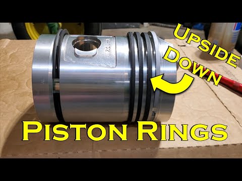 John Deere B Pistons, Rings, and Rods