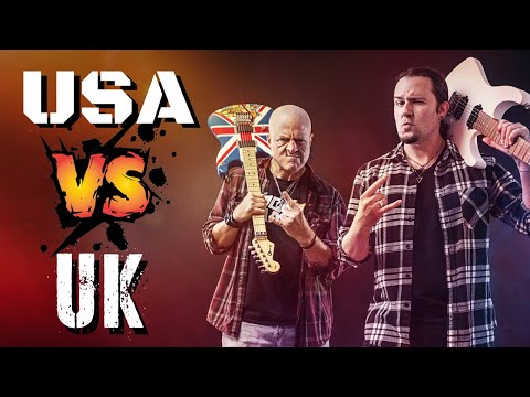 Best Riffs of the 80's, UK vs USA! Ft/Nick Bowcott