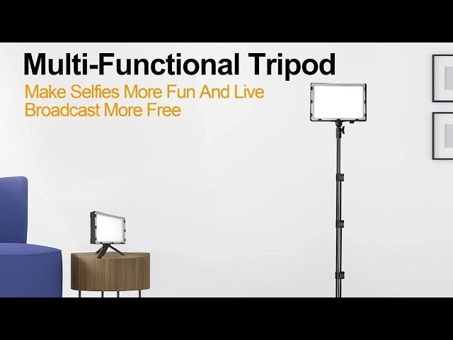 Vídeo relacionado con EMART 2 Pack Luz de Video LED RGB, Iluminación Fotografía con Trípode
