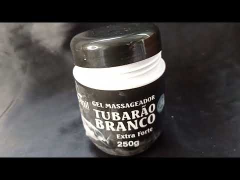 GEL MASSAGEADOR TUBARÃO BRANCO APINIL 250G