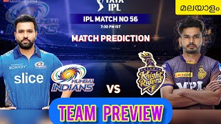 MI💙vs💜KKR today dream11 team of today match malayalam dream11 team predection malayalam Dream11