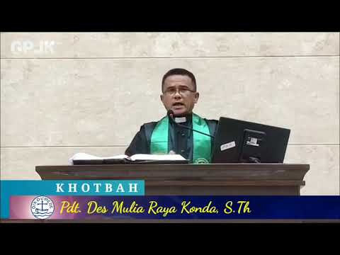 PELAYANAN FIRMAN | DOA SYAFAAT | DOA PERSEMBAHAN | IBADAH MINGGU | GPJK | 21 Juni 2020