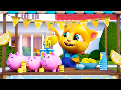 Talking Tom 🐱 The Best Lemonade 🍋 Episode 244 ⭐ Super Toons TV - Learn and Play