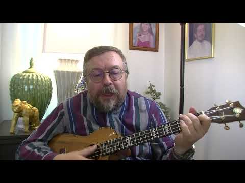 Willard Losinger Performs "Those Were The Days" (All in the Family theme) with Baritone Ukulele