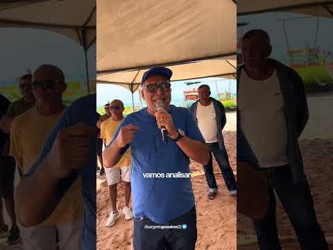 Sargento Gonçalves entrega trator para pescadores em Rio do Fogo (RN)
