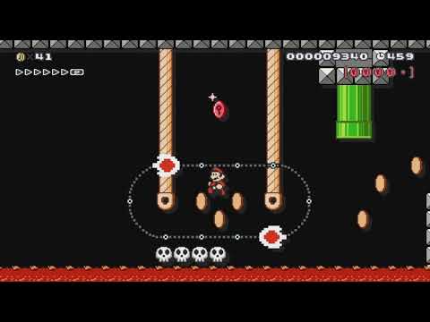 Scorching Palace 7-4 by Gnome - Super Mario Maker - No Commentary 1bq