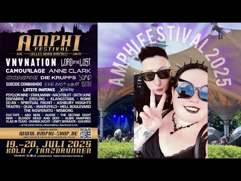 Amphi Festival Shopping 2025 Deutsch / German Review / Flog