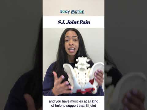 S.I. Joint Pain - Common During Pregnancy + Postpartum - Learn The Cause + How To Relieve It!