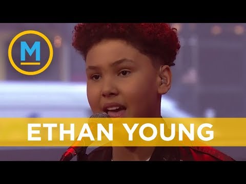 13-year-old Ethan Young performs his new original single “Giants” | Your Morning
