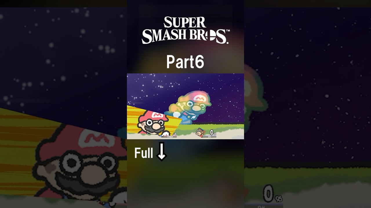 Crazy New Smash Bros: Mario Edition【Short ver⑥】