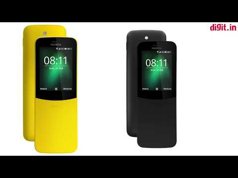 MWC 2018: Nokia 8110 4G Hands On | Digit.in