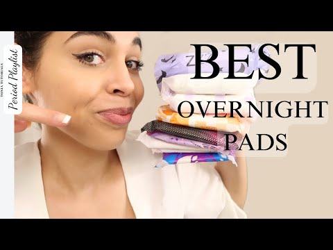 Which Overnight Pads are the best VALUE for your MONEY⁉️ *LIQUID TEST