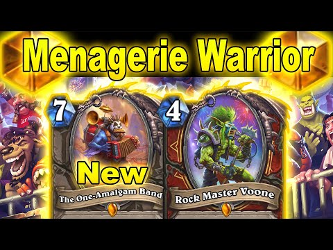 New Warrior Is Finally Back With Menagerie Control Deck At Festival of Legends | Hearthstone