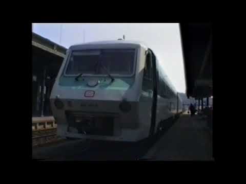 Der Pendolino VT 610 - Führerstandsmitfahrt von Schwandorf nach Nürnberg im Jahr 1993
