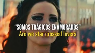 Ellie Goulding - Mirror🏹🔥 [Con letra | Sub. En español e inglés] Katniss y Peeta💕