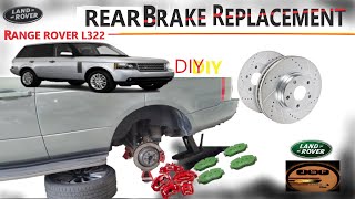 Range Rover L322 Rear Brake Service/Replacement