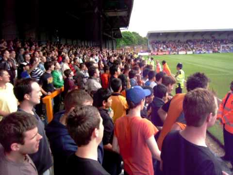 Barnet pitch invasion 2011