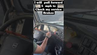 Class -A Pre-Trip Inspection: Air Brakes Check and In-Cab Inspection (Pennsylvania)