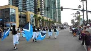 My old High school Madison band in Veterans Day Parade San Diego 2011