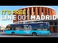 🚍 Madrid's bus line 001 is FREE | 🇪🇸 #056