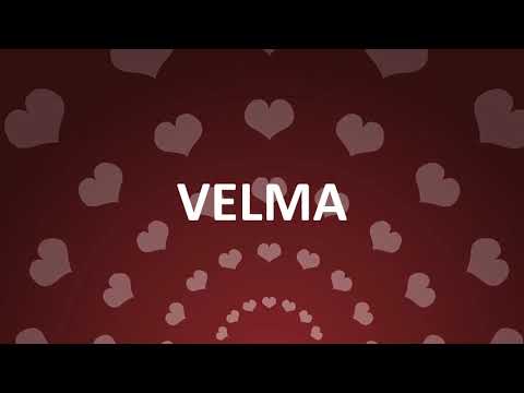 HAPPY BIRTHDAY VELMA