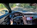 2024 Audi S8 POV Test Drive Binaural Audio