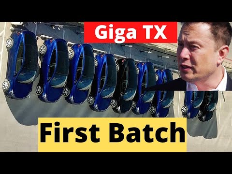 BREAKING! First New Model Ys Spotted at Giga Texas Hinting Production Start