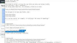 Splunk Rex101 - Split command - eval split command