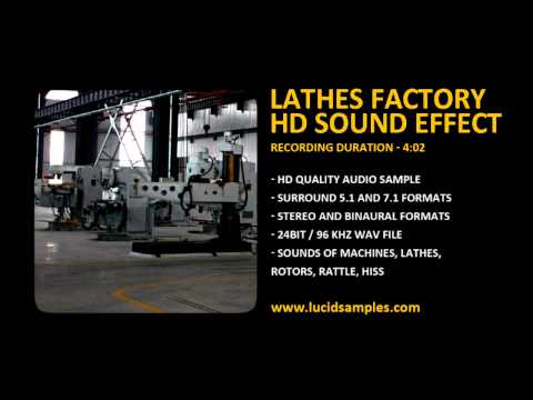 Factory, Machines, Noise, Hum Sound Effects