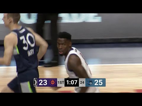 Derek Cooke Jr. flies in for the alley-oop slam